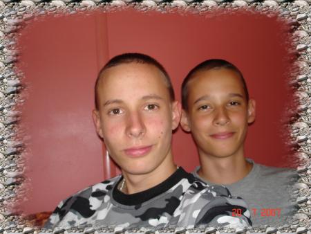 Les 2 fréro en Vacances !!